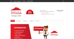 Desktop Screenshot of dikasa.com.py